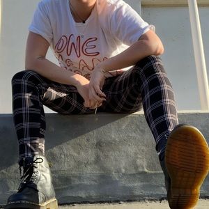 Black and White Plaid Pants! Size 30